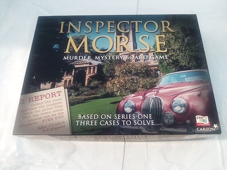image for 'Inspector Morse' board game. Christmas