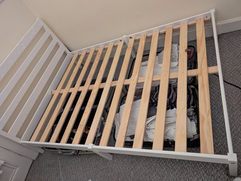 image for John Lewis Bed Frame and Mattress. Collection only.