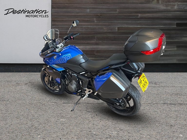 2025 Triumph Tiger 800 Sport PREMIUM Petrol blue Manual