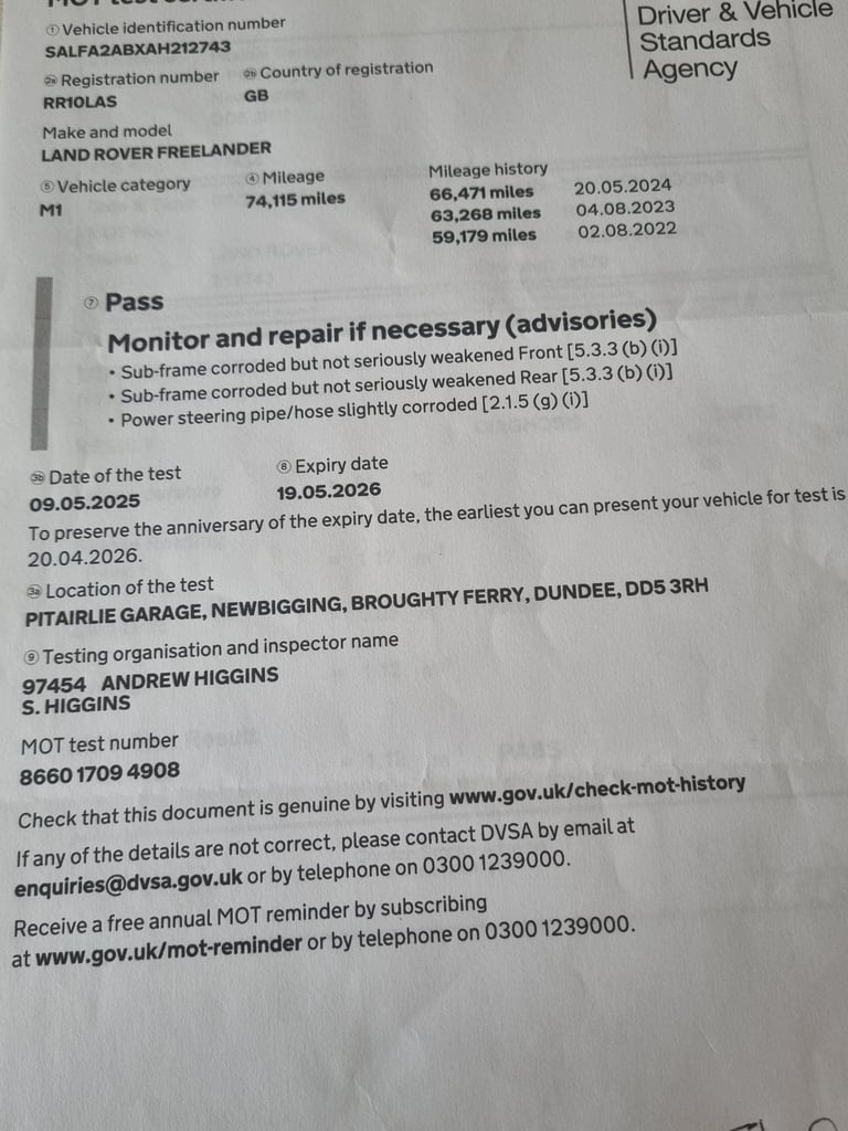 Land Rover Freelander 2 Automatic 