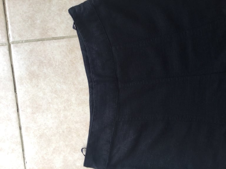 image for Black A Line skirt. Size 14