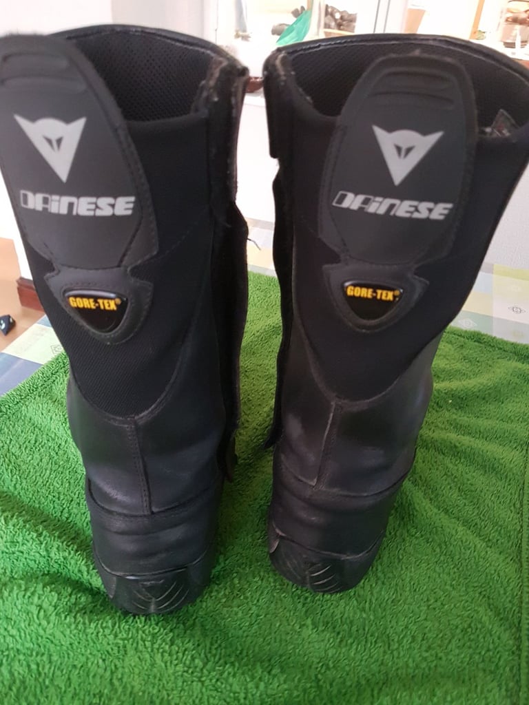 Dainese Gore Tex motorcycle boots size 10UK
