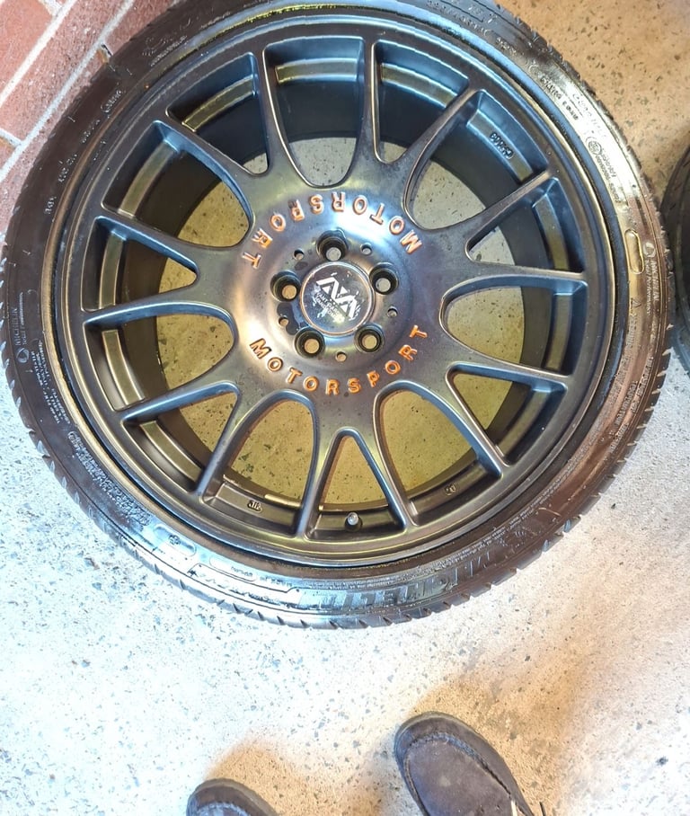 image for 5x100  18inch BBS wheels