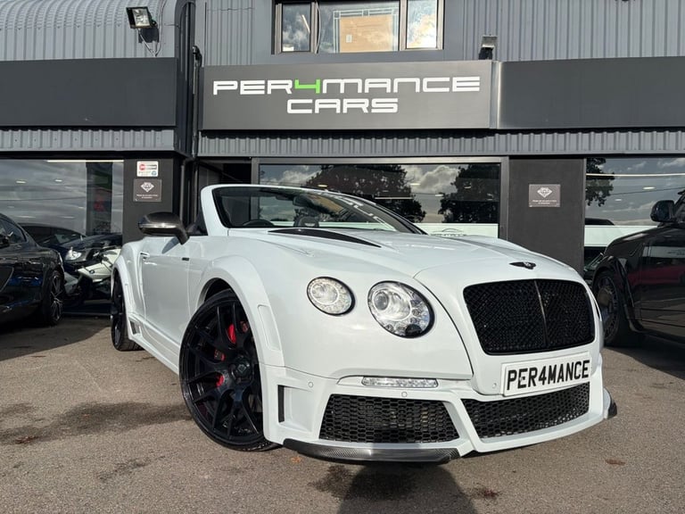 2014 55 BENTLEY CONTINENTAL 6.0 W12 GTC SPEED CONVERTIBLE 2DR PETROL AUTO 4WD EU