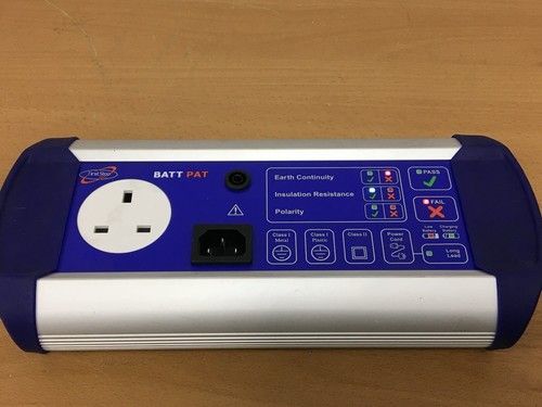 image for First Stop BattPAT Manual PAT Tester - Rechargeable Battery Powered