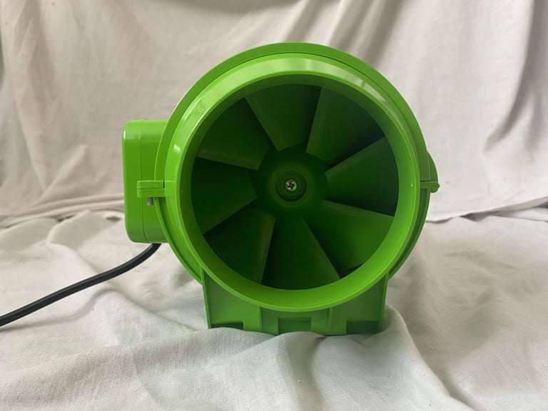 Green-Air Empire In-Line Extractor Fan - 4-inch fan