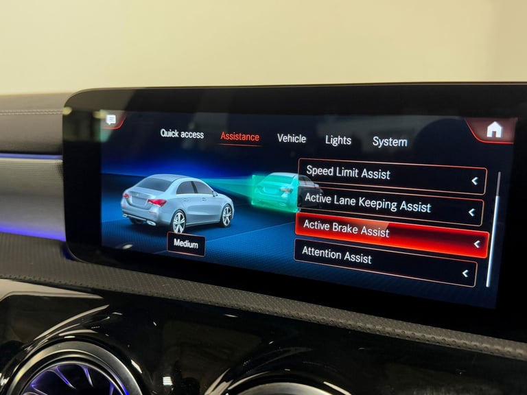 2022 Mercedes-Benz A-Class 1.3 A250e 15.6kWh AMG Line Edition (Executive) Saloon 4dr Petrol Plug-...