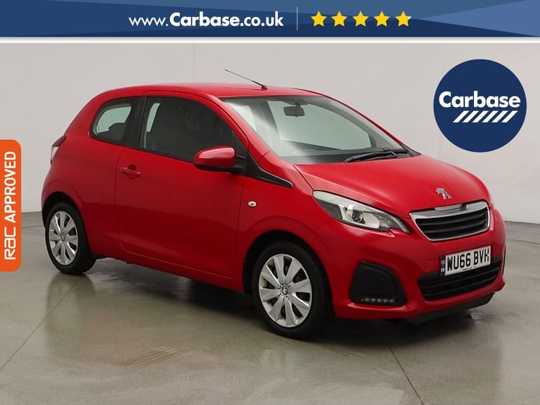 image for 2016 Peugeot 108 1.0 Active Hatchback 3dr Petrol Manual Euro 6 (68 ps) Hatchback PETROL Manual