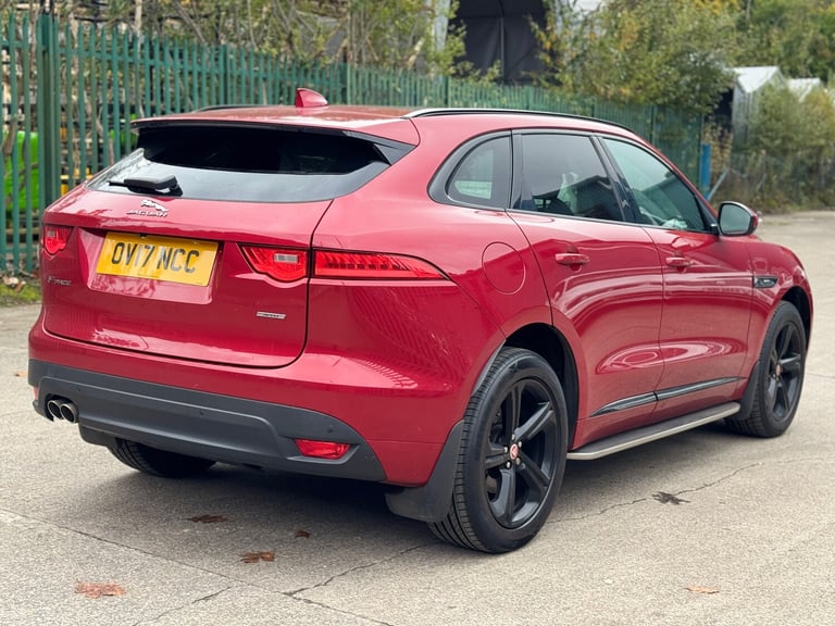 2017 Jaguar F-Pace 2.0 D180 R-Sport SUV 5dr Diesel Auto AWD Euro 6 (s/s) (180
