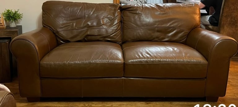 image for Brown sofa 
