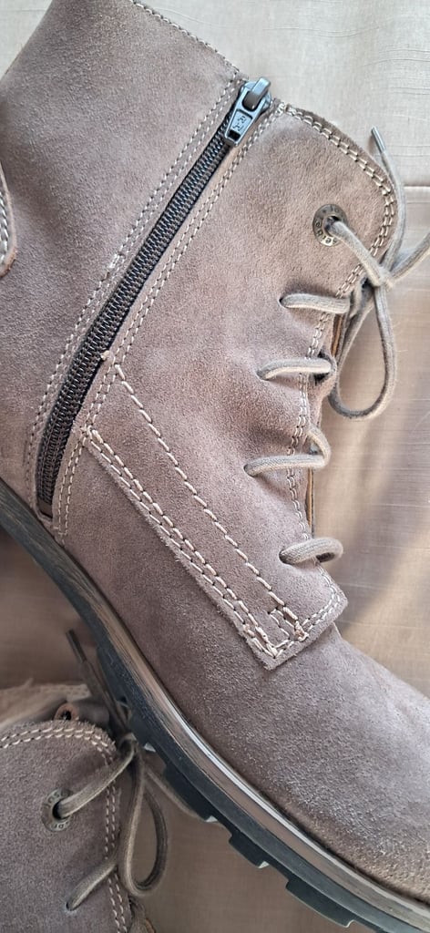 Ladies quality Joseph Siebel suede Chelsea boots 8