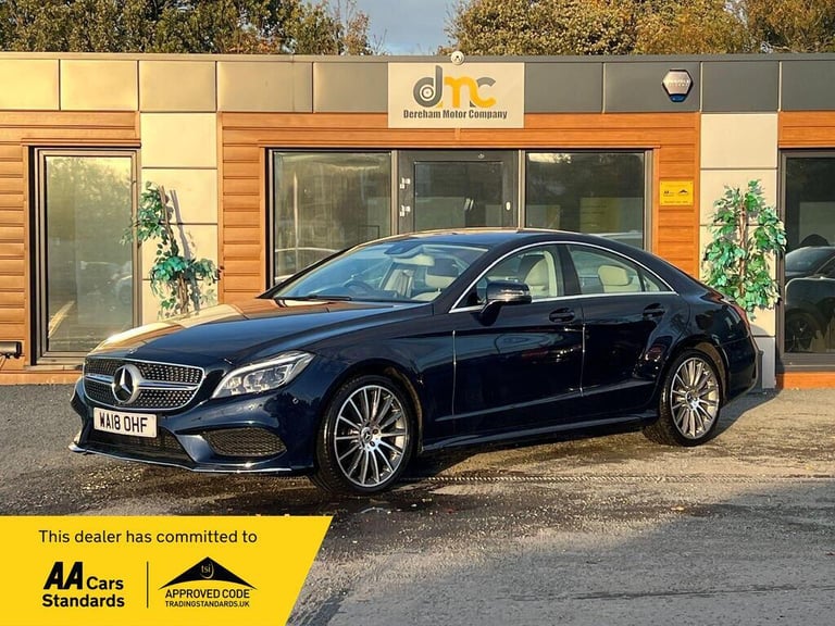 2018 Mercedes-Benz CLS 2.1 CLS220d AMG Line Coupe G-Tronic+ Euro 6 (s/s) 4dr COUPE Diesel Automatic