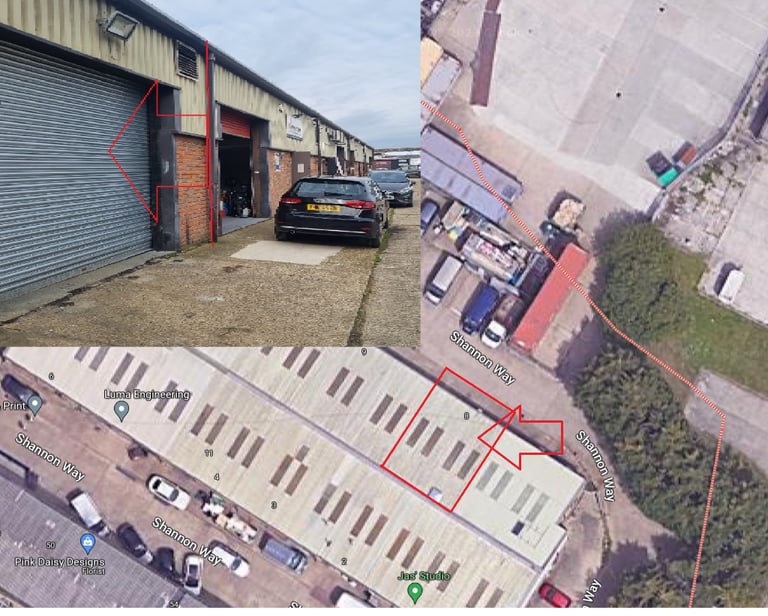 Commercial warrehouse unit to let in Canvey Island SS8
