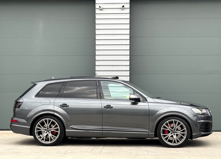 AUDI SQ7 4.0 TDI V8 DIESEL QUATTRO [7 SEAT] AUTO 4X4 2016 [66] DAYTONA GREY