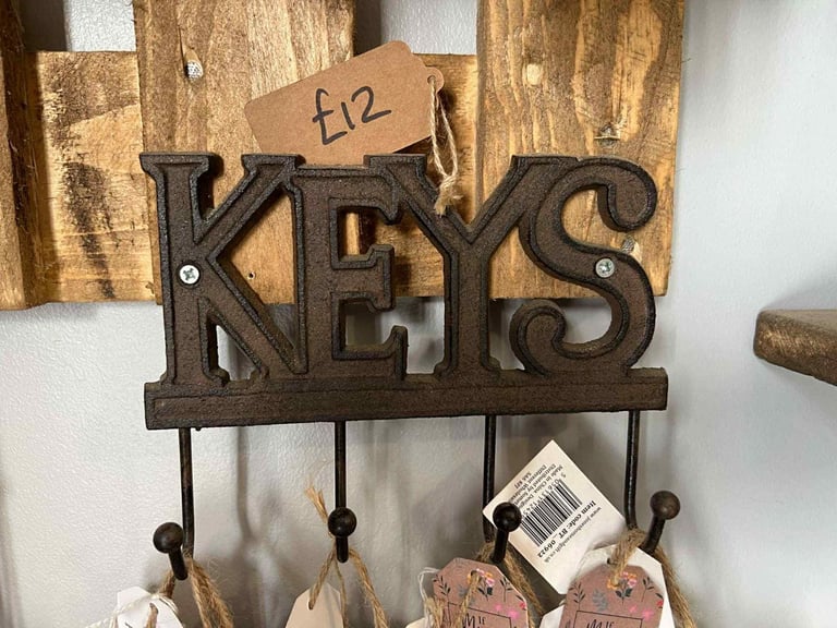 image for 💙🐕🔑 Cast iron hooks perfect for keys, dog leads etc   £12 each 