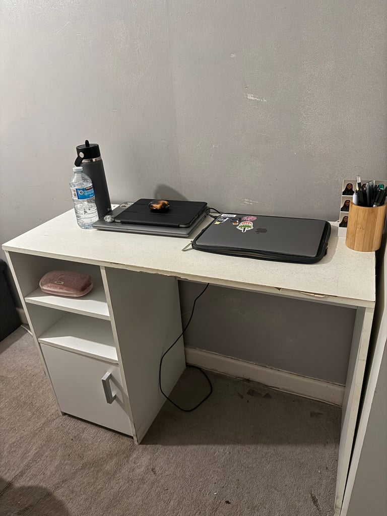 White Argos Study Desk
