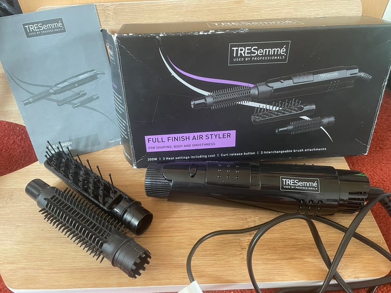 Tresemme full finish hot air styler with hotsell 3 brushes