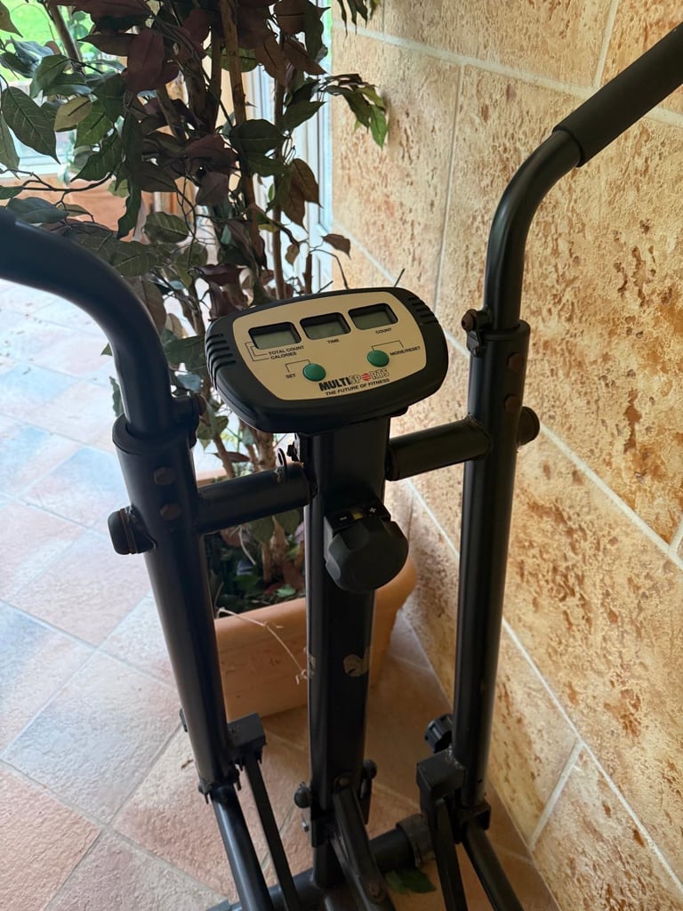 Exercise Equipment- Treadmill, Cross Trainer and Exercise Bike