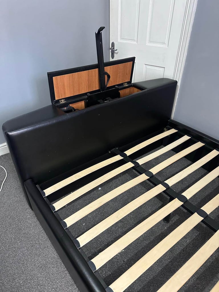 Double TV bed