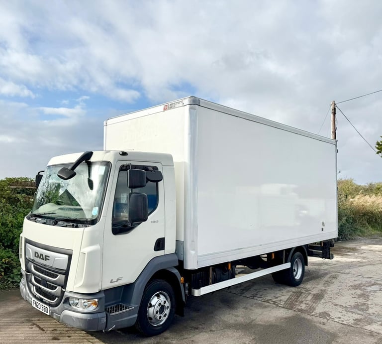 2020 DAF LF45,180 GRP BOX VAN 7.5 TON EURO-6 U-LEZ IDEAL CAMPER HORSEBOX