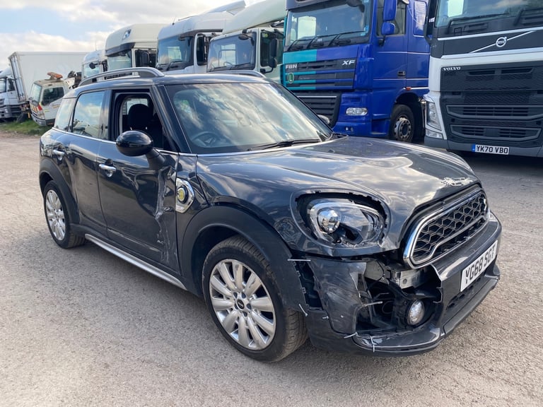 2019 MINI COUNTRYMAN COOPER S HYBRID ELECTRIC ALL4 SUV AUTO DAMAGED SALVAGE 