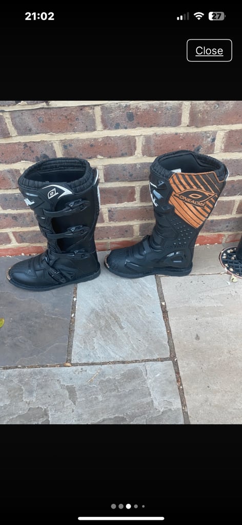 Oneal motocross boots 