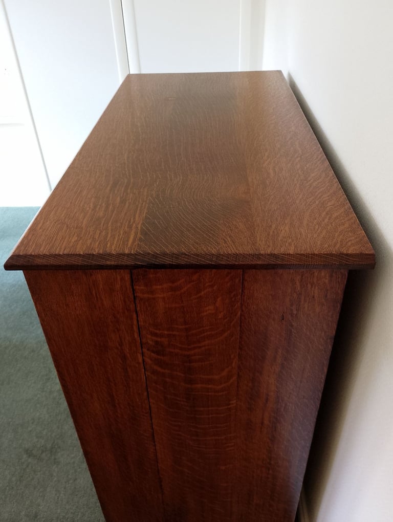 Vintage Solid Oak Chest of Drawers