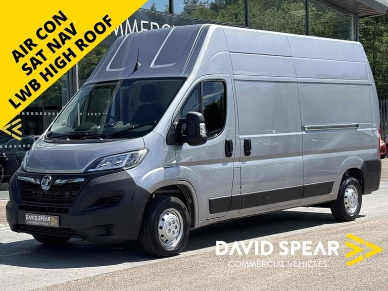 2023 Vauxhall Movano CDTi 140ps 3500 BiTurbo Dynamic FWD L3H3 3.6M Euro 6 with Air Con, Sat Nav  ...