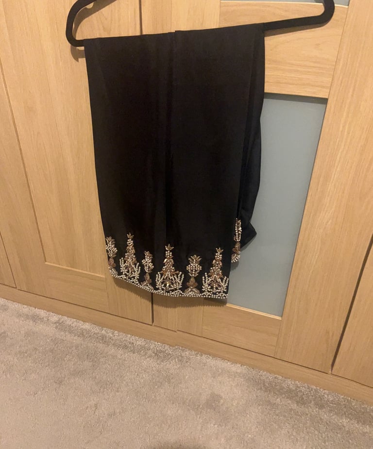 image for Black chowli dress