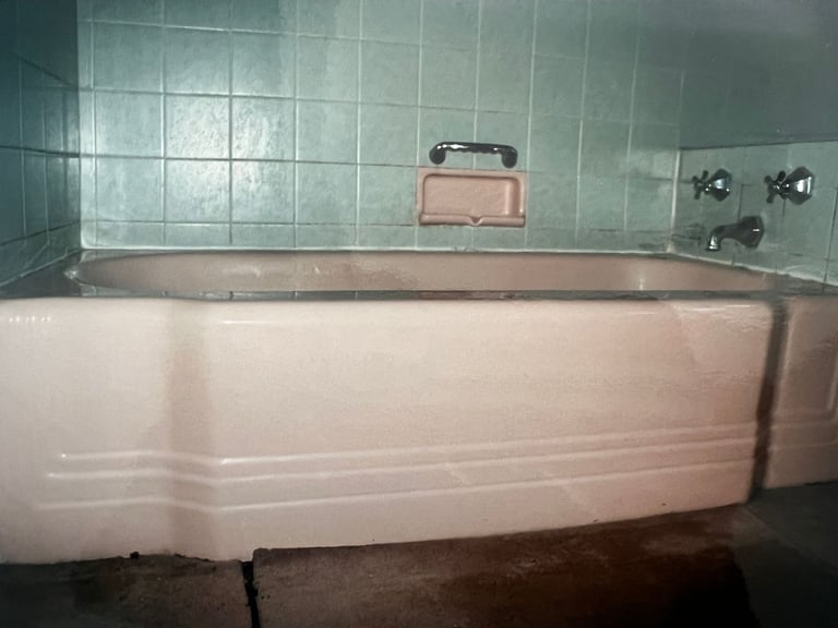 Original Art Deco 3 piece bathroom suite