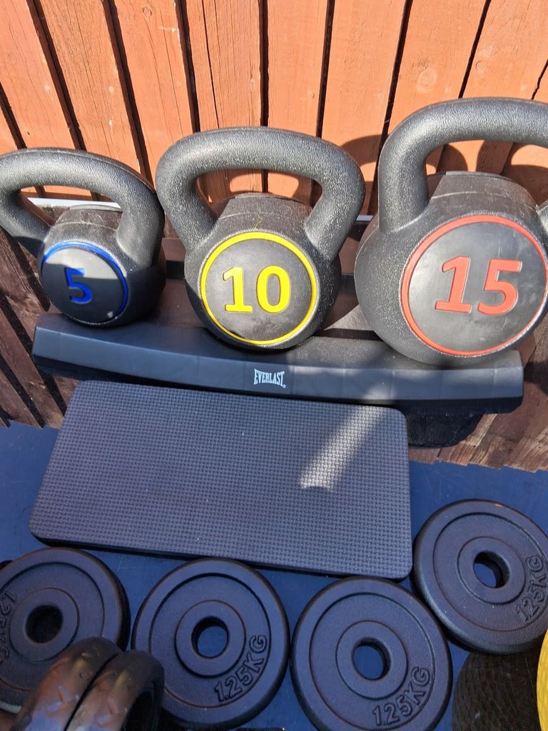 image for Mix of weights and kettle bells