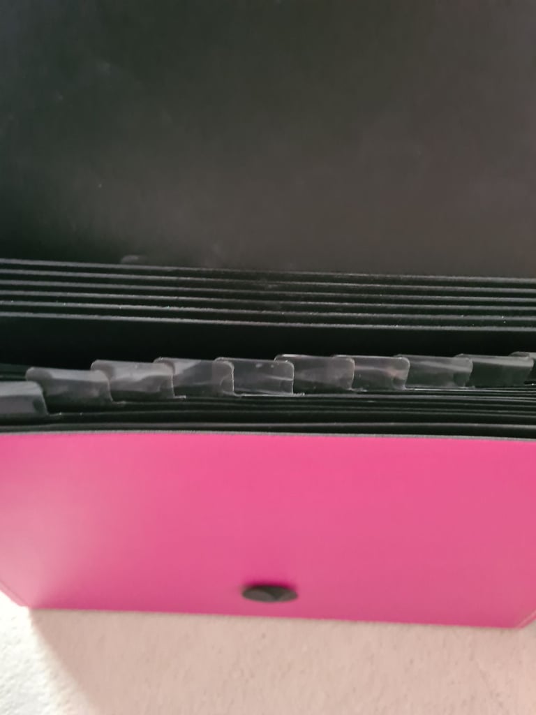 WhSmith  document organizer box folder 