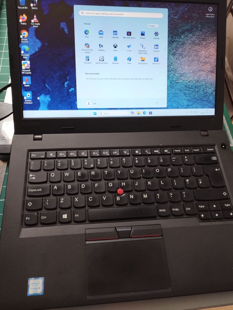 Windows 11, FULL Microsoft Office, 16GB Ram, i5 CPU, 240GB SSD,  Webcam, Lenovo ThinkPad Laptop