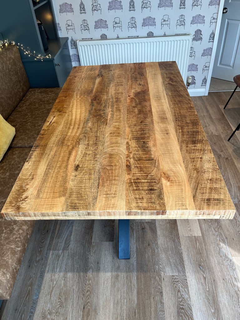 Solid mango wood table 160 x 80cm from Artico Interiors