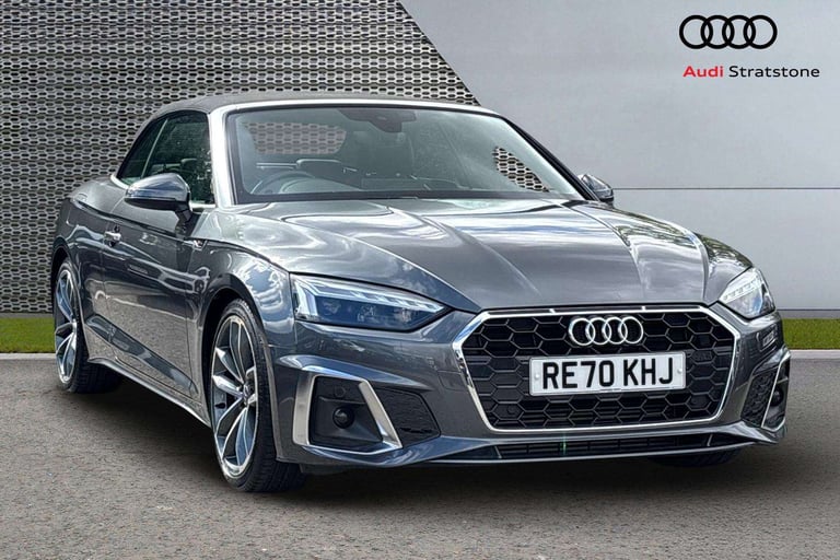 image for 2020 Audi A5 40 TFSI 204 S Line 2dr S Tronic Convertible Petrol Automatic