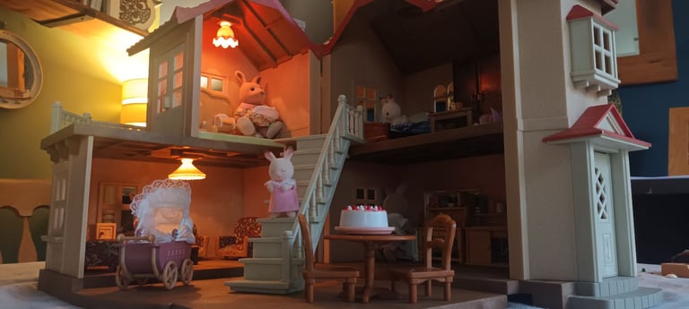 Sylvanian Families, House, Figures and Accessories