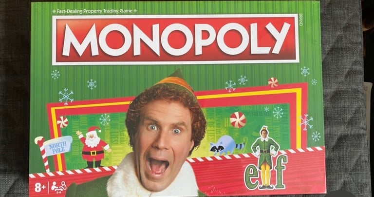 image for Monopoly Elf Board Game