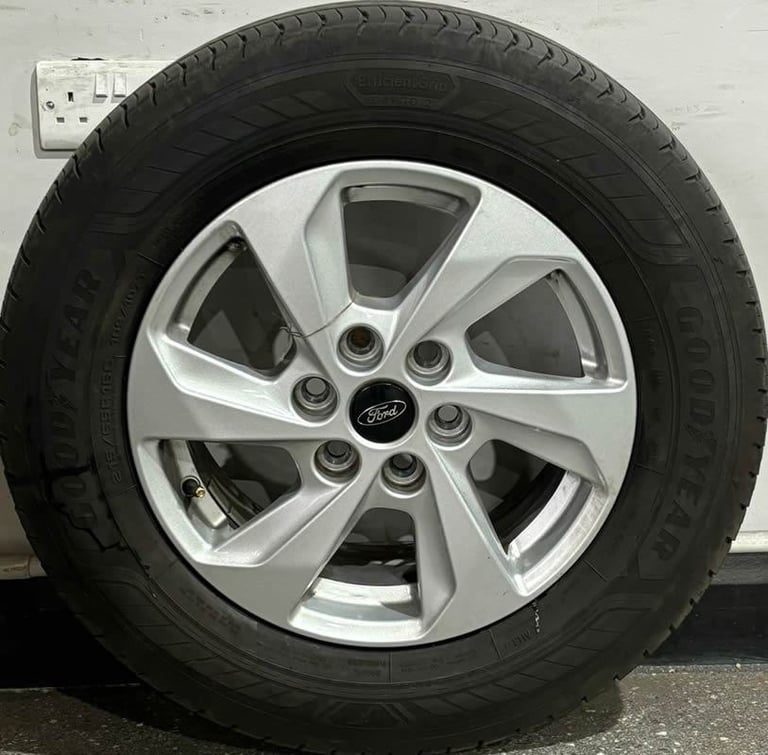 16" GENUINE FORD TRANSIT CUSTOM 2024+ Wheels & Tyres 6X120