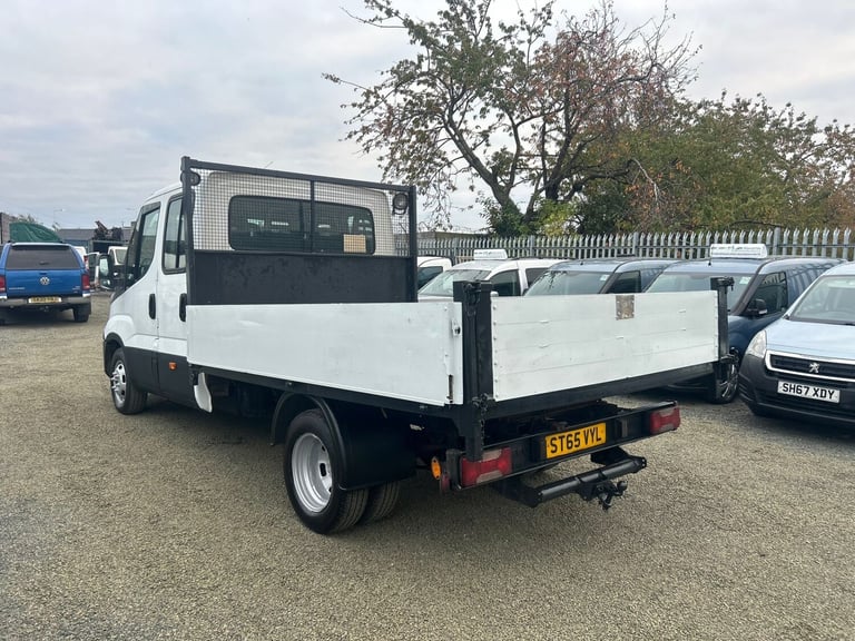2016 Iveco Daily 2.3 Crew Cab Chassis 3750 WB TIPPER CHASSIS CAB Diesel Manual