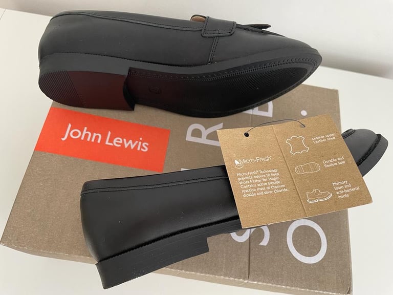 image for John Lewis Genuine Leather Loafers (size: 3UK)