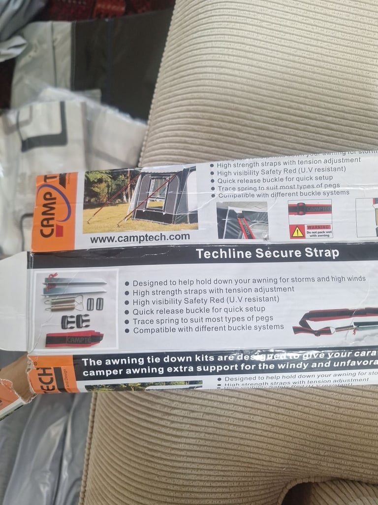 FULL AWNING Camptech Savanna DL Seasonal Full Caravan Awning. 850 / 87