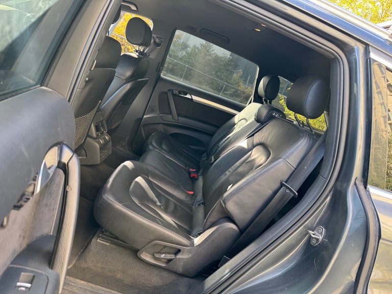 2012 AUDI Q7 3.0 TDI QUATTRO S LINE TIPTRONIC AUTO DIESEL 7 SEATER 5dr GREY 