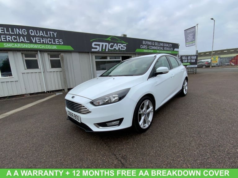 2016 Ford Focus 2.0 TDCi Titanium Hatchback 5dr Diesel Manual Euro 6 (s/s) (150 ps) Hatchback Die...