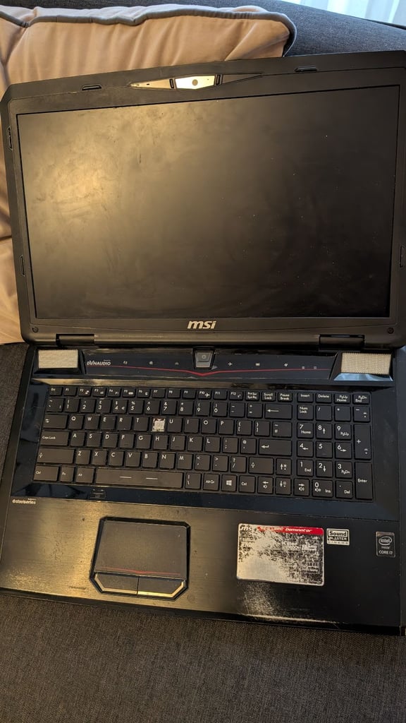 image for MSI GT70 2PC 17.3inch - Intel Core i7 3.8ghz, 8GB Ram, Nvidia 870m, 1tb HDD, 128 SSD