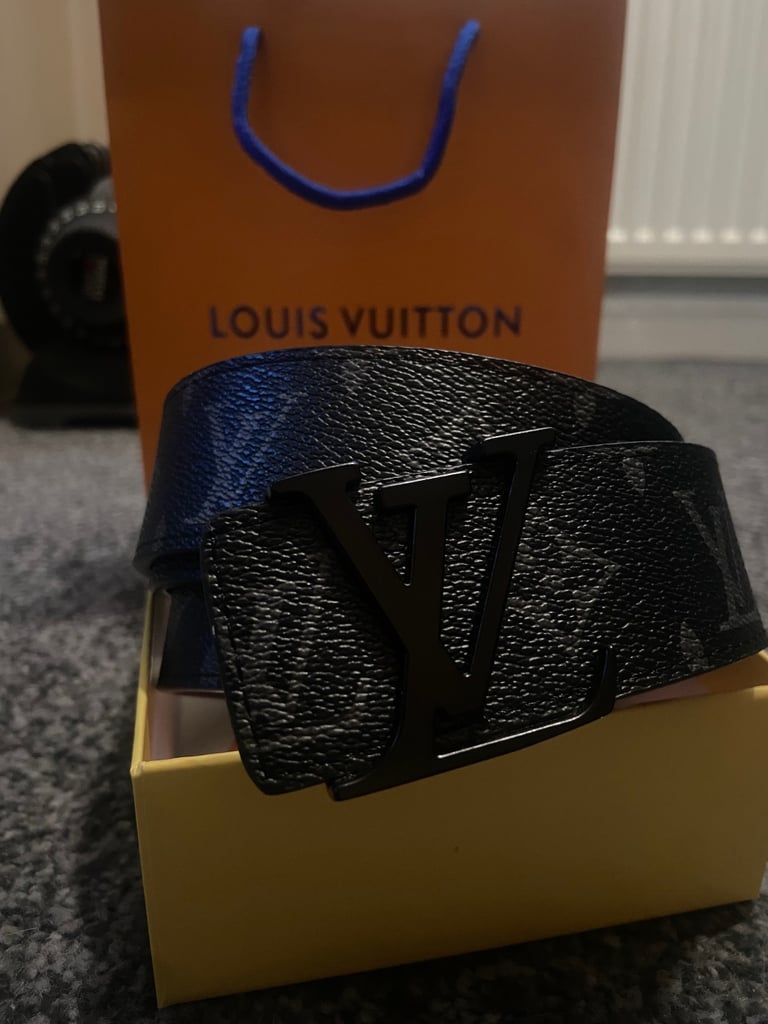 image for Black Louis Vuitton belt