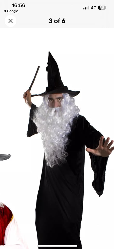 image for Wizard costume brand new 