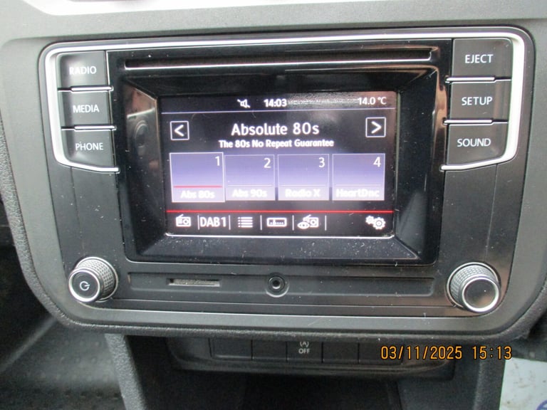 2017 Volkswagen Caddy 2.0 TDI BlueMotion Tech 102PS Highline Van PANEL VAN Diesel Manual