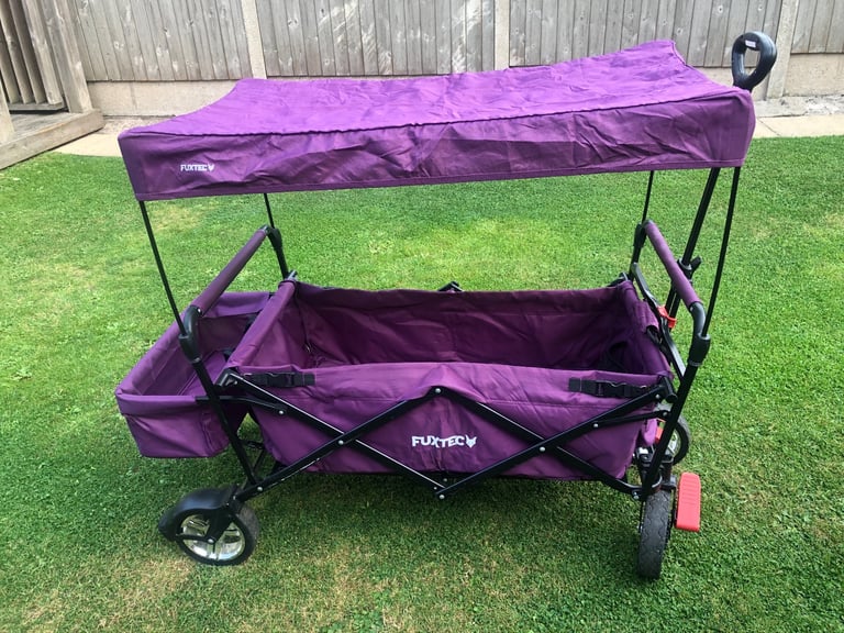 image for Purple folding wagon/wagon/ trolly