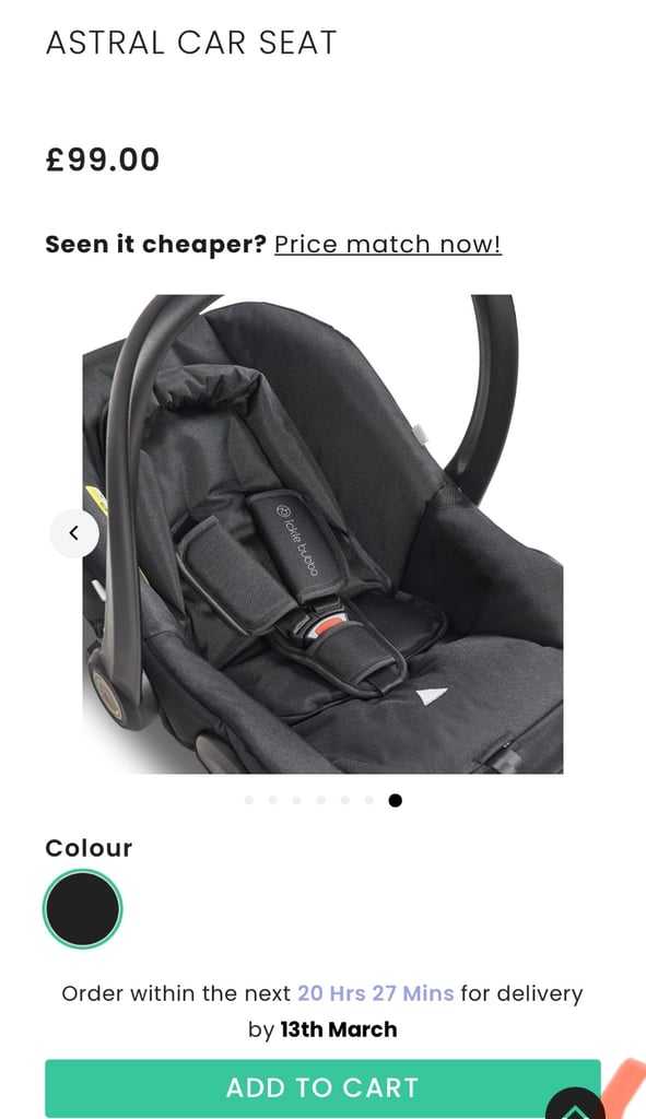 Ickle Bubba Infant Car Seat