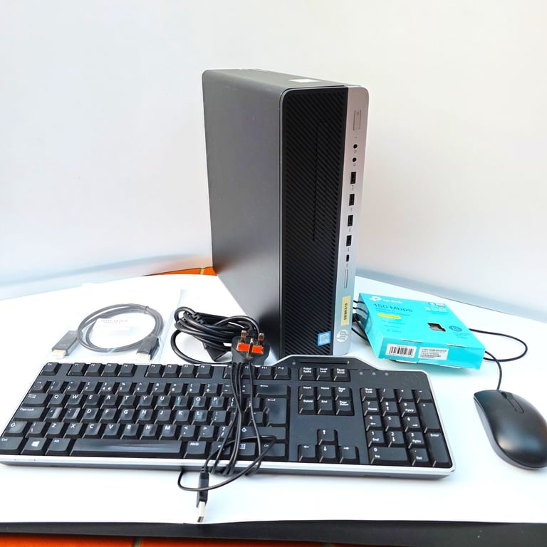 HP EliteDesk 800 G3 SFF i7 7500 16GB RAM 256GB SSD + 500GB HDD Desktop PC Computer Windows 11 Pro
